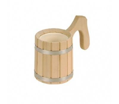 Кружка 0,3л с пластиковой вставкой