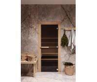 Дверь стеклянная для бани 190*70 Бронза COOPER LITE