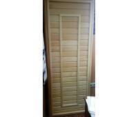 Дверь для бани деревянная 700*1800 