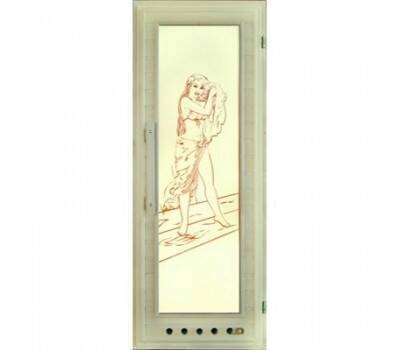 Дверь Doorwood ЭЛИТ с рисунком и вентиляцией 1840х720, коробка липа