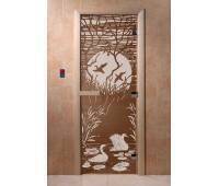 Дверь Doorwood Лебединое Озеро 700*1900 , 8 мм  