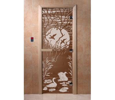 Дверь Doorwood Лебединое Озеро 700*1900 , 8 мм  