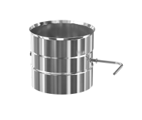 Шибер поворотный 1ШП (430 1.0мм)