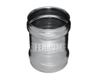 Одностенные дымоходы Ferrum AISI 430/0,5 Адаптер ММ 