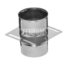 Одностенные дымоходы Ferrum AISI 430/0,8 Площадка монтажная (опорная сквозная)