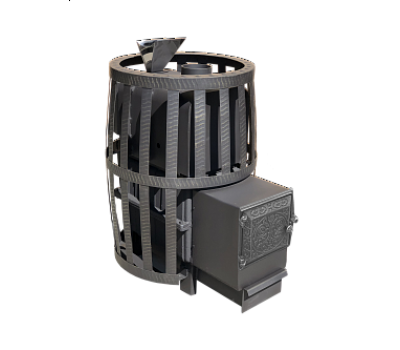 Печь Воевода 20 ДТ-4 сетчатый кожух Закрытая каменка