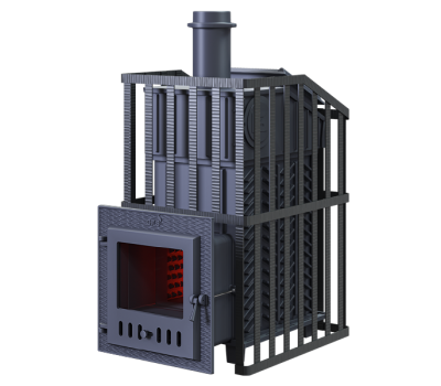 Чугунная печь для бани GFS ЗК 30 (М) Ураган