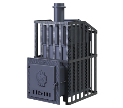 Чугунная печь для бани GFS ЗК 25 Ураган