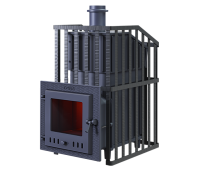 Чугунная печь для бани Гроза 18 (М) Ураган