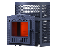 Чугунная печь для бани Искандер 16 (П2) в сетке