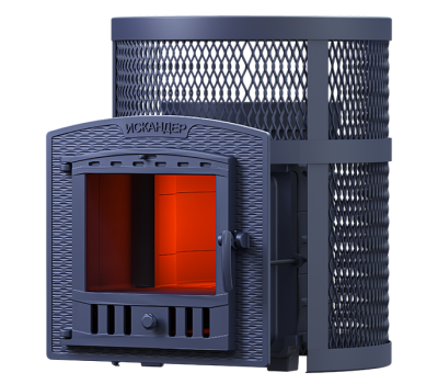 Чугунная печь для бани Искандер 16 (П2) в сетке