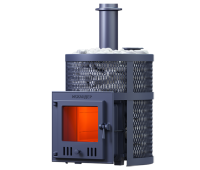 Чугунная печь для бани Искандер ЗК 14 (M) Ураган