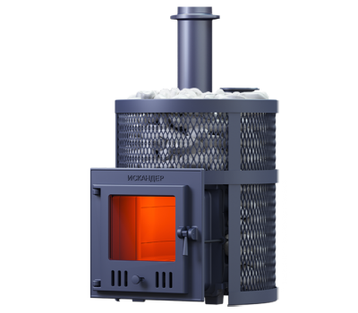 Чугунная печь для бани Искандер ЗК 25 (M) Pro Ураган