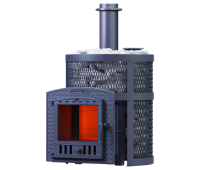Чугунная печь для бани Искандер ЗК 18 (П2) Pro Ураган