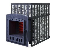 Чугунная печь для бани GFS ЗК 25 (П2) в сетке