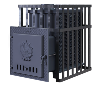 Чугунная печь для бани GFS ЗК 30 в сетке