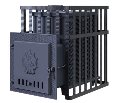 Чугунная печь для бани GFS ЗК 30 в сетке