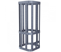 Сетка на трубу для Ураган под ШИБЕР (300х300х800) Гром 50