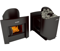 Печь банная Grill’D Aurora 160 window black