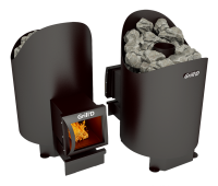 Печь банная Grill’D Aurora 180 EURO long black