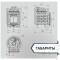 Печь банная Атмосфера М короткий топливный тоннель сетка нержавейка