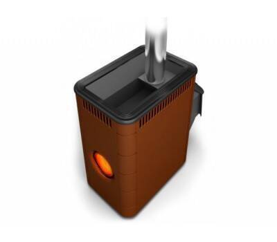 Печь банная Термофор Аврора Inox ДА Иллюминатор терракота Печь банная Термофор Аврора Inox ДА Иллюминатор терракота