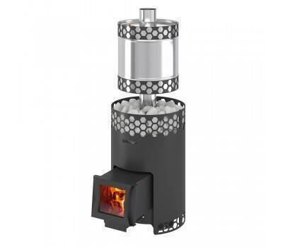 Печь для бани Чёрная Пчёлка С с баком