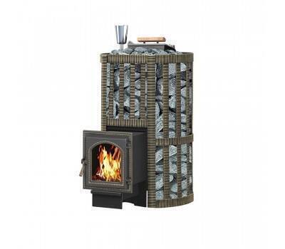 Печь банная Везувий Ураган Ковка 22 (270)