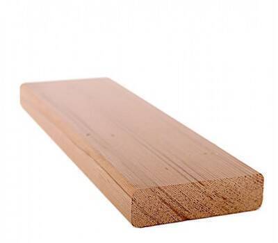 Полок канадский кедр 25*90