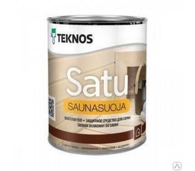 Защитный состав  Satu-Saunasuoja для стен 0,9 л