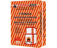 Глина каолиновая печная Терракот 20 кг