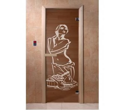 Дверь Doorwood Искушение 700*1900 , 6 мм (Хвоя)