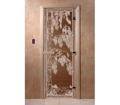 Дверь Doorwood Березка 700*1900 , 8 мм  