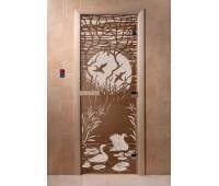 Дверь Doorwood Лебединое Озеро 700*1900 , 8 мм  