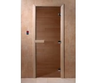 Дверь Doorwood Бронза Прозрачное 700*1900, 8 мм