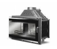 Каминная топка Kawmet W16 LB с угловым левым стеклом без рамы (14.7 kW)
